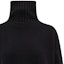 Cheap (Women) 'S Max Mara MaxMara Solid Black Turtleneck Knitted Sweater Long Sleeve 2313661233600-004