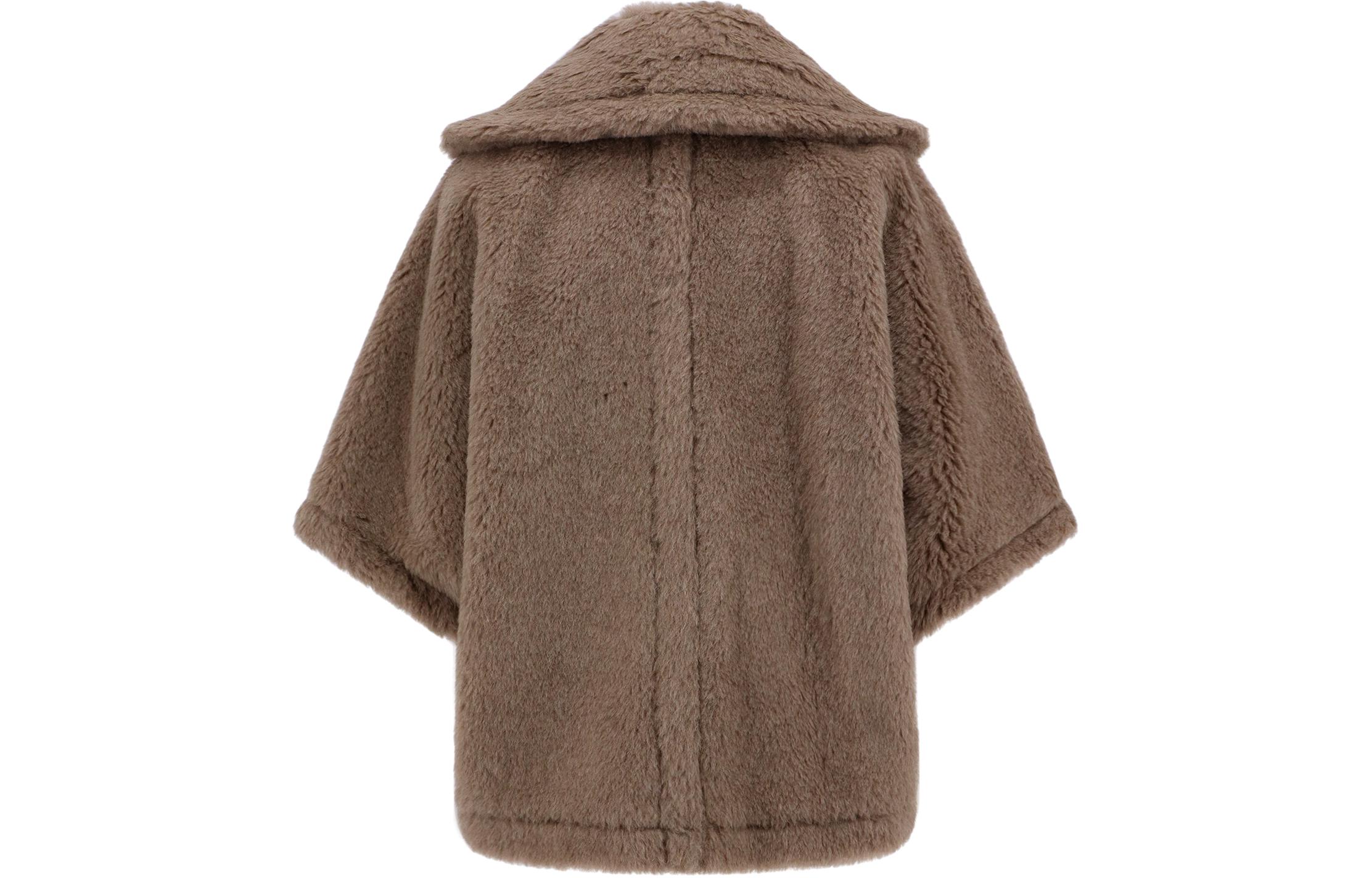 Lookbook (W) ''에스 맥스마라 브라운 버튼 캐주얼 케이프 클로크'' 4731144106-025