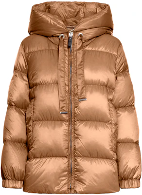 (Women) 'S Max Mara MaxMara Solid Brown Zip-Up Hoodie Jacket with Long Sleeves 9486014506-042 Order (Women) 'S Max Mara MaxMara Solid Brown Zip-Up Hoodie Jacket with Long Sleeves 9486014506-042