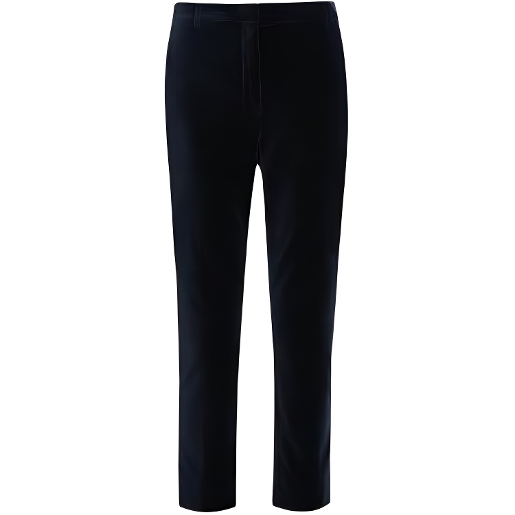 (Women) 'S Max Mara MaxMara  Solid Color Cropped Straight-Leg Casual Pants 5136021306002-ROLF