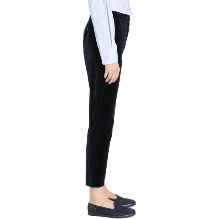 Purchase (W) Pantalones Casuales Rectos Cropped de Color Sólido ''S Max Mara MaxMara 5136021306002-ROLF