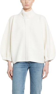 (W) ''S Max Mara MaxMara 純色高領長袖外套 - 白色 2411341041600-001 Order (W) ''S Max Mara MaxMara 純色高領長袖外套 - 白色 2411341041600-001