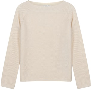 (W) S Max Mara MaxMara 纯色长袖圆领毛衣 米白色 1366021906006-DRAVA Buy (W) S Max Mara MaxMara 纯色长袖圆领毛衣 米白色 1366021906006-DRAVA