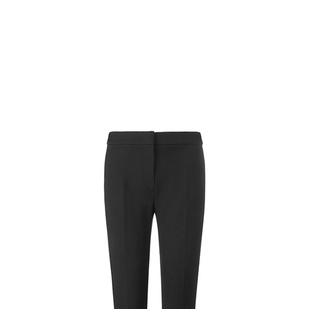 Details for (W) Pantalones rectos negros de tiro medio S Max Mara MaxMara color sólido. 1786012906008-PEGNO