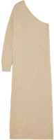 (Women) 'S Max Mara MaxMara Solid Color Midi Long Sleeve Slim Fit Dress Light Brown 1326203606-002 (Women) 'S Max Mara MaxMara Solid Color Midi Long Sleeve Slim Fit Dress Light Brown 1326203606-002