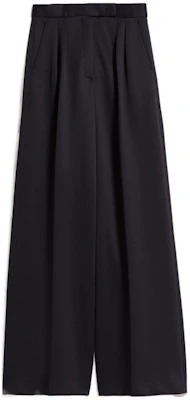 (W) 막스마라 솔리드 컬러 플리츠 와이드 레그 팬츠 지퍼. 1781024106-001 Order (W) 막스마라 솔리드 컬러 플리츠 와이드 레그 팬츠 지퍼. 1781024106-001