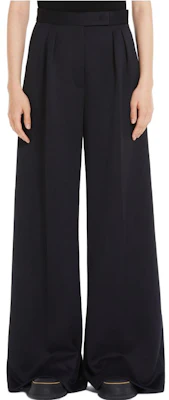 (W) 막스마라 솔리드 컬러 플리츠 와이드 레그 팬츠 지퍼. 1781024106-001 Lookbook (W) 막스마라 솔리드 컬러 플리츠 와이드 레그 팬츠 지퍼. 1781024106-001