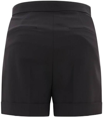(Women) 'S Max Mara MaxMara Solid Color Zipper Casual Shorts - Black 2311460139600-002 Lookbook (Women) 'S Max Mara MaxMara Solid Color Zipper Casual Shorts - Black 2311460139600-002