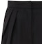 Shop (Women) 'S Max Mara MaxMara Solid Color Zipper Casual Shorts - Black 2311460139600-002