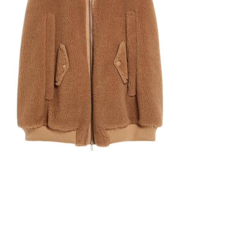 Sizing (W) ''Capa Abrigo Marrón con Cremallera Max Mara MaxMara Color Sólido.'' 4736052306-001