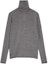Buy (Women) 'S Max Mara MaxMara Solid Gray Turtleneck Wool Sweater Knitwear. 1366182306007-SALUTO