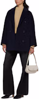 Cheap (W) ''S Max Mara MaxMara 高領短版毛衣 浅棕色款式。 2421366021600-003