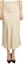 Buy (Women) 'S Max Mara MaxMara Solid Satin Midi Casual Dress Beige Color 61060133650-012