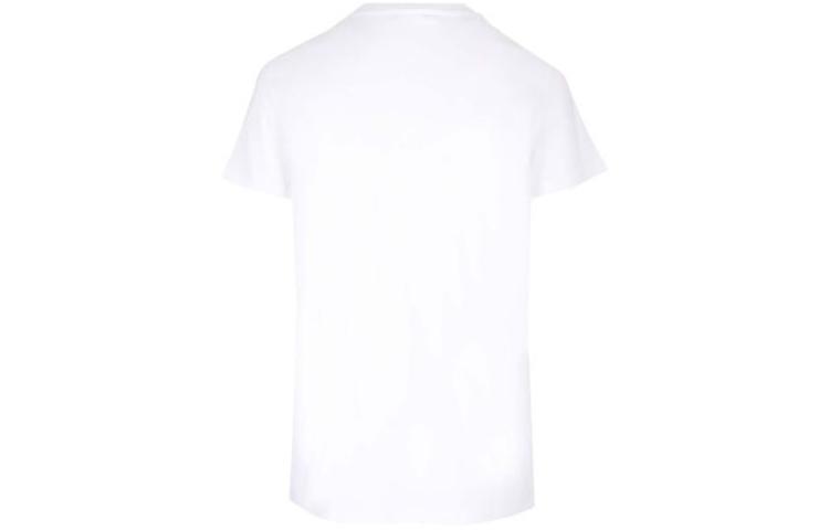 Lookbook (W) 막스마라 화이트 애니멀 프린트 그래픽 크루넥 티셔츠. 2319460339600010-003