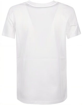 (W) ''스막스마라 맥스마라 화이트 로고 자수 포켓 크루넥 반팔 티셔츠'' 19410222600-001 Lookbook (W) ''스막스마라 맥스마라 화이트 로고 자수 포켓 크루넥 반팔 티셔츠'' 19410222600-001