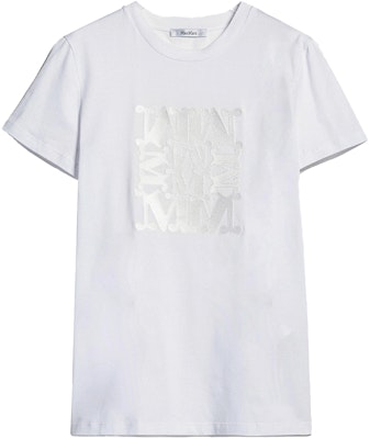 (W) 맥스마라 화이트 로고 그래픽 크루넥 티셔츠 1946022906001-PARK Order (W) 맥스마라 화이트 로고 그래픽 크루넥 티셔츠 1946022906001-PARK