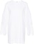 Order (Women) 'S Max Mara MaxMara White Logo Print Crew Neck Short Sleeve Mini Dress 2411621032600-001