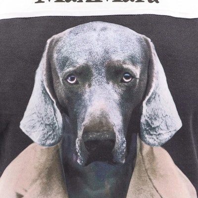 (Women) 'S Max Mara MaxMara White Short-Sleeve T-Shirt with Round Neck and Dog Print. 2421946071600-015 Purchase (Women) 'S Max Mara MaxMara White Short-Sleeve T-Shirt with Round Neck and Dog Print. 2421946071600-015