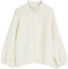 Order (W) ''S Max Mara 白色纯色长袖羊绒毛衣 1341044106-001