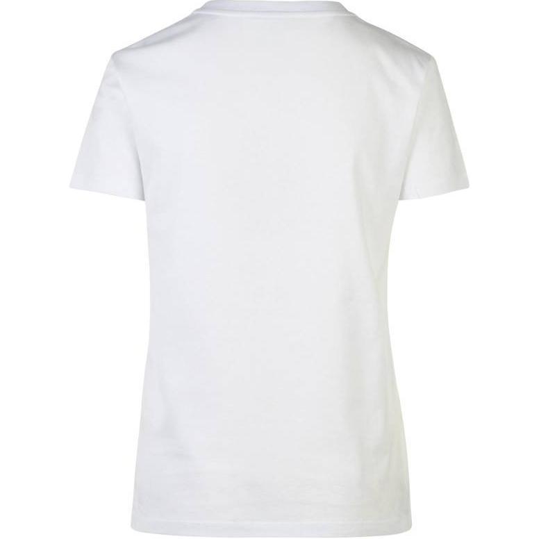 Lookbook (W) ''Kaos Putih Solid Minimalis Leher Bulat Fit Lurus ''S Max Mara MaxMara''. 2421946011-001