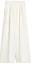 Buy (W) Pantalones Casuales Blancos Solid Max Mara con Cintura Ajustable y Corte Acampanado 1781024106-002