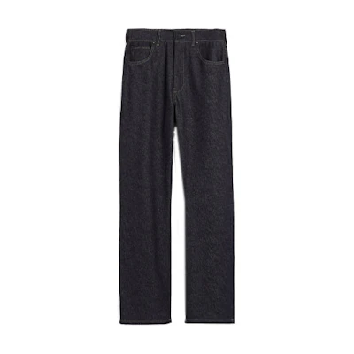 (Women) 'S Max Mara MaxMara Wide-Leg Jeans with Side Pockets Deep Blue. 1131054106-001