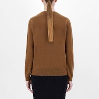 (W) Max Mara 羊毛羊絨寬鬆圓領針織衫 - 煙草色 1366181306019-HIGHER Purchase (W) Max Mara 羊毛羊絨寬鬆圓領針織衫 - 煙草色 1366181306019-HIGHER