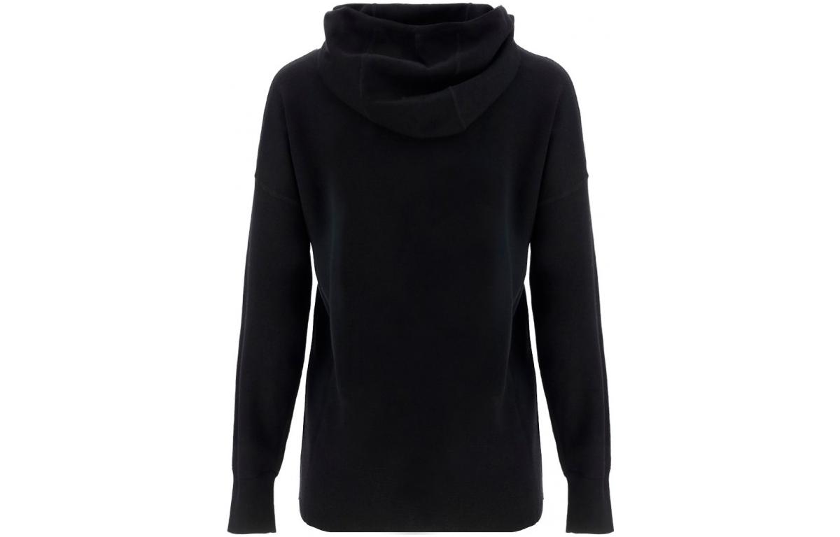 Lookbook (W) ''Max Mara Hoodie Wool Hitam Solid''. 13610121600-005