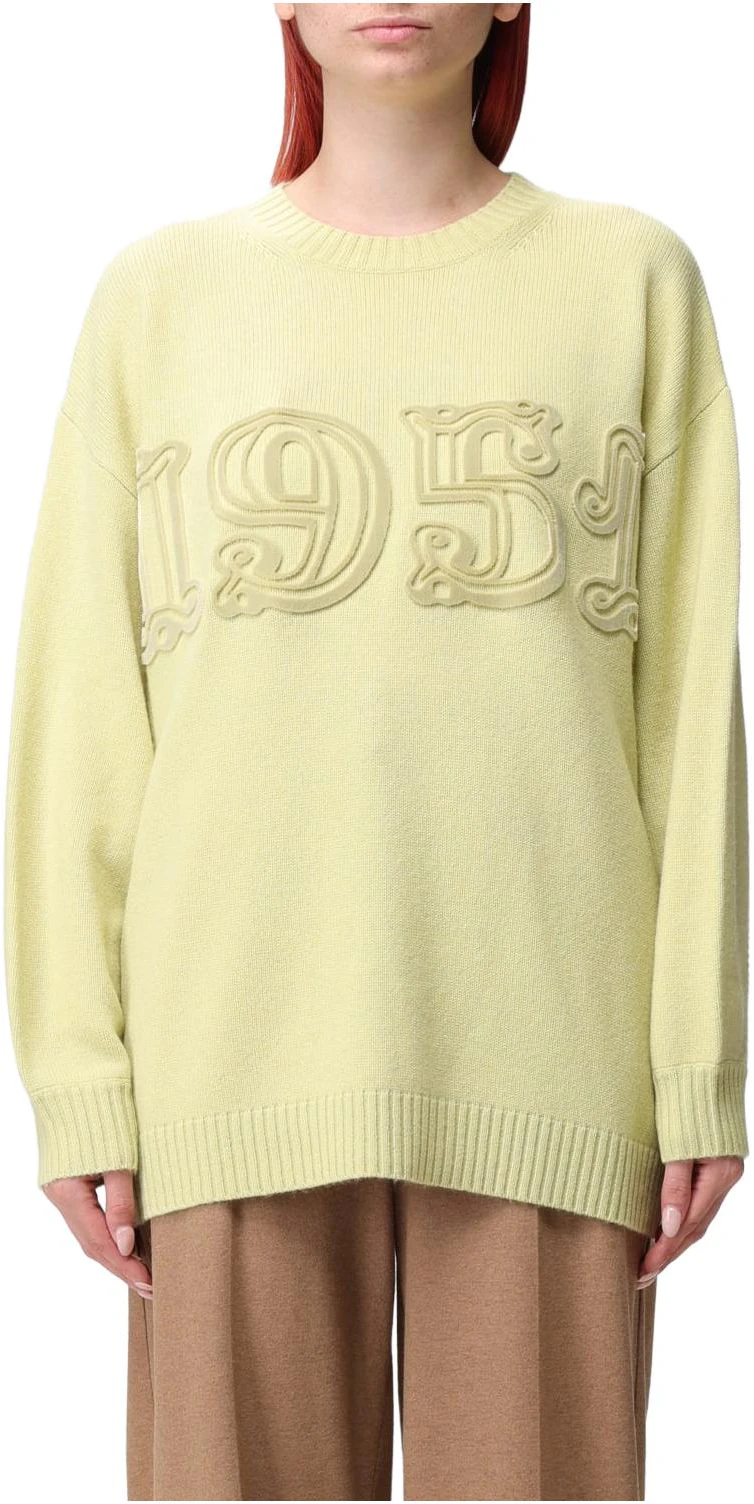 women-s-max-mara-max-mara-yellow-crewneck-long-sleeve-sweater-with-numeric-pattern-2313660733600-018