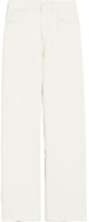 (Women) 'S Max Mara MaxMara Achille Ivory High-Waist Wide-Leg Denim Jeans for Women. 1131044106002-ACHILLE (Women) 'S Max Mara MaxMara Achille Ivory High-Waist Wide-Leg Denim Jeans for Women. 1131044106002-ACHILLE