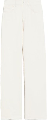 (Women) 'S Max Mara MaxMara Achille Ivory High-Waist Wide-Leg Denim Jeans for Women. 1131044106002-ACHILLE Order (Women) 'S Max Mara MaxMara Achille Ivory High-Waist Wide-Leg Denim Jeans for Women. 1131044106002-ACHILLE