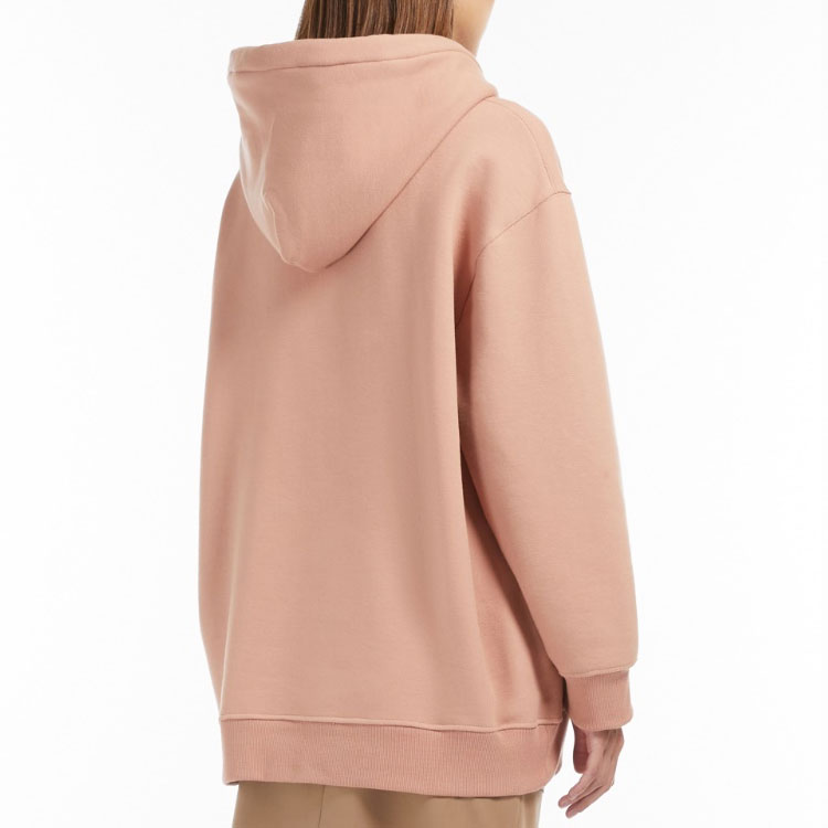 (Women) 'S Max Mara MaxMara Adito  Letter Pullover Hoodie Antique Rose. 1926012906001-ADITO 圖 6