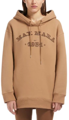 (W) ''S Max Mara MaxMara Adito Hoodie Kulit Logo Pullover Beige. 1926012906002-ADITO Shop (W) ''S Max Mara MaxMara Adito Hoodie Kulit Logo Pullover Beige. 1926012906002-ADITO