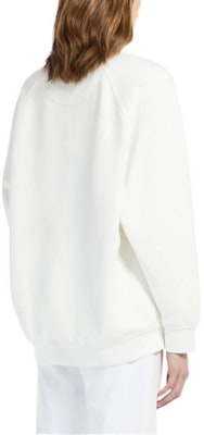 (Women) 'S Max Mara MaxMara Alcide Animal Print Crewneck Sweatshirt - White 1926012306001-ALCIDE Shop (Women) 'S Max Mara MaxMara Alcide Animal Print Crewneck Sweatshirt - White 1926012306001-ALCIDE