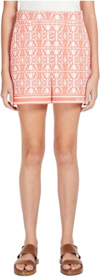 (Women) 'S Max Mara MaxMara Anagni High-Waisted Patterned Straight Shorts Women’s Pink. 1781013206001-ANAGNI Buy (Women) 'S Max Mara MaxMara Anagni High-Waisted Patterned Straight Shorts Women’s Pink. 1781013206001-ANAGNI