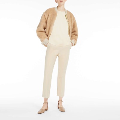 (Women) 'S Max Mara MaxMara Arcella Camel Fleece Zip-Up Jacket for Women 1081032106009 - ARCELLA Lookbook (Women) 'S Max Mara MaxMara Arcella Camel Fleece Zip-Up Jacket for Women 1081032106009 - ARCELLA