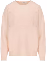(Women) 'S Max Mara MaxMara Aster Series Pink Casual Letter Print Crewneck Loose Sweater for Women 13611421600007-ASTER (Women) 'S Max Mara MaxMara Aster Series Pink Casual Letter Print Crewneck Loose Sweater for Women 13611421600007-ASTER