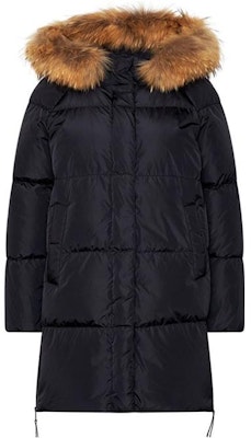 (Women) 'S Max Mara MaxMara Bembo Black Hooded Long Sleeve Down Jacket 54960213000-BEMBO Buy (Women) 'S Max Mara MaxMara Bembo Black Hooded Long Sleeve Down Jacket 54960213000-BEMBO