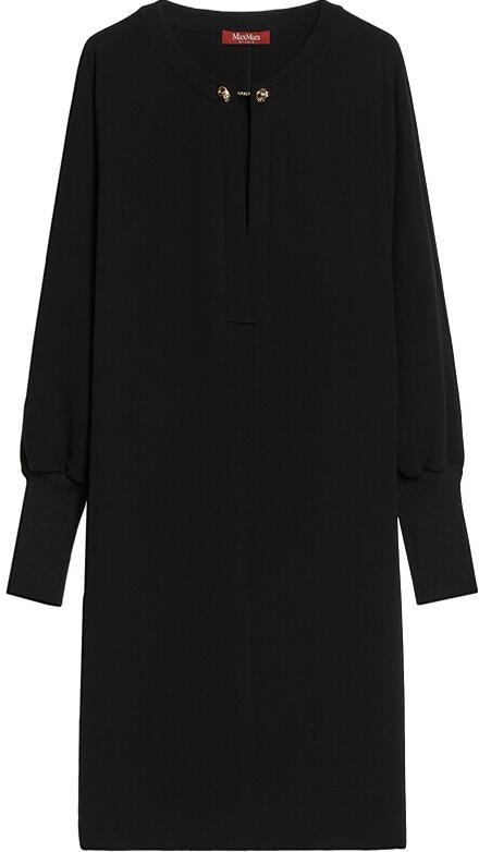 women-s-max-mara-max-mara-black-batwing-long-sleeve-loose-straight-dress-6226014106