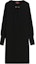 Buy (Women) 'S Max Mara MaxMara Black Batwing Long Sleeve Loose Straight Dress 6226014106