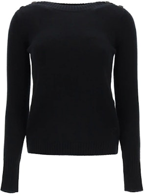 (W) ''스 막스마라 막스마라 블랙 캐시미어 크루넥 니트 스웨터'' 13660303650-007 Order (W) ''스 막스마라 막스마라 블랙 캐시미어 크루넥 니트 스웨터'' 13660303650-007