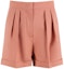 Buy (Women) 'S Max Mara MaxMara Bormida Casual Loose Fit Zipper Shorts in Orange Pink. 1146013906003-BORMIDA
