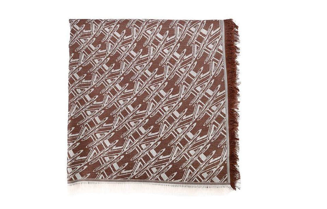 (Women) 'S Max Mara MaxMara Brown  Fashion Casual Silk Scarf 45460327004