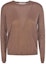 Buy (W) ''스 막스마라 막스마라 브라운 라운드넥 긴팔 캐시미어 니트 스웨터'' 13661319600012-MARGO