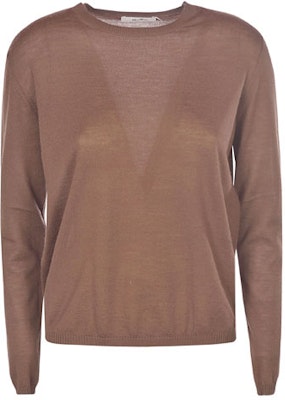 (W) ''스 막스마라 막스마라 브라운 라운드넥 긴팔 캐시미어 니트 스웨터'' 13661319600012-MARGO Order (W) ''스 막스마라 막스마라 브라운 라운드넥 긴팔 캐시미어 니트 스웨터'' 13661319600012-MARGO