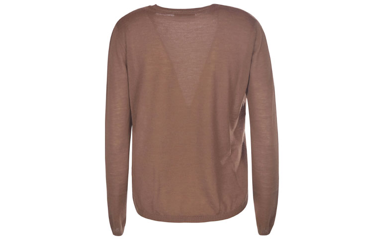 Lookbook (W) ''스 막스마라 막스마라 브라운 라운드넥 긴팔 캐시미어 니트 스웨터'' 13661319600012-MARGO