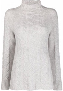 (W) ''S Max Mara MaxMara 女款灰色麻花針織套頭毛衣 93661913600-HAZEL002 Buy (W) ''S Max Mara MaxMara 女款灰色麻花針織套頭毛衣 93661913600-HAZEL002