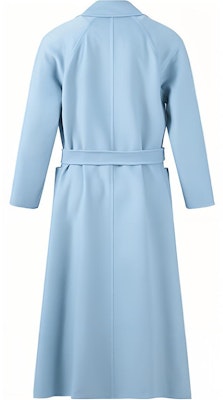 (W) ''Max Mara Cadmio Kot Panjang Biru Muda dengan Poket Besar Boleh Tanggal''. 2310111306007-CADMIO Lookbook (W) ''Max Mara Cadmio Kot Panjang Biru Muda dengan Poket Besar Boleh Tanggal''. 2310111306007-CADMIO