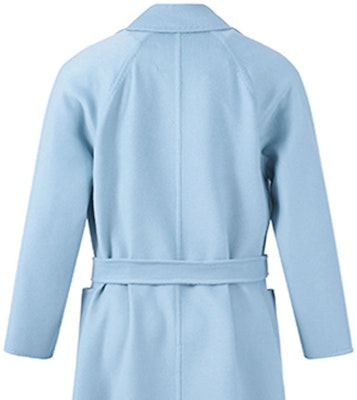 (W) ''Max Mara Cadmio Kot Panjang Biru Muda dengan Poket Besar Boleh Tanggal''. 2310111306007-CADMIO Shop (W) ''Max Mara Cadmio Kot Panjang Biru Muda dengan Poket Besar Boleh Tanggal''. 2310111306007-CADMIO