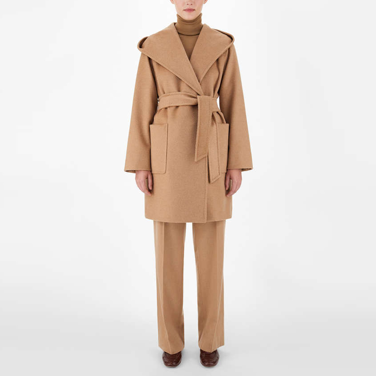Lookbook (W) ''Kot Bertudung Tali Pinggang MaxMara Camel ''S Max Mara'' 1086040906001-RIALTO